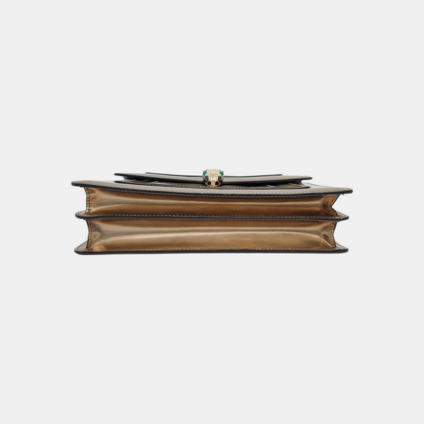 SERPENTI FOREVER Medium Calfskin Beige
