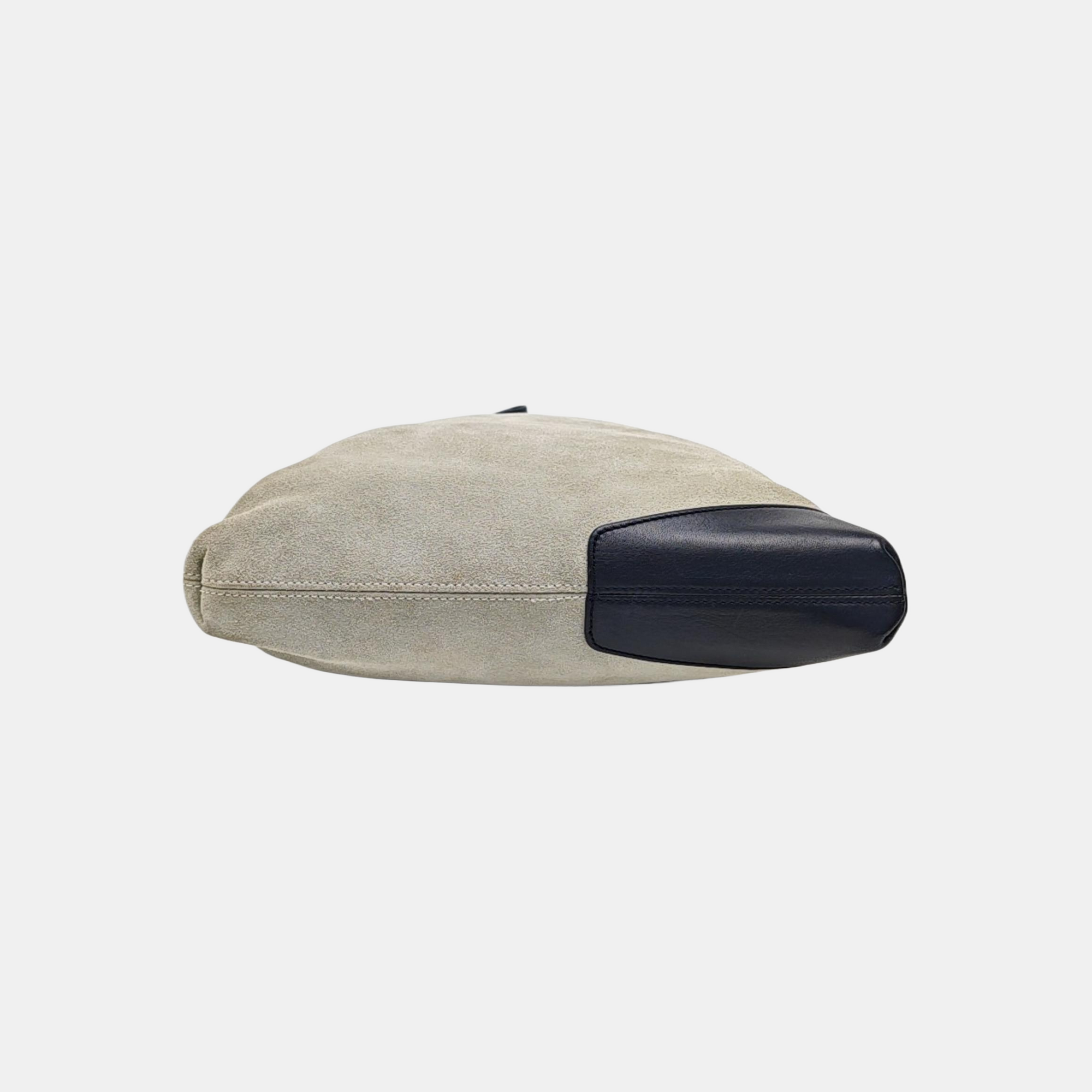 Suede Shoulder Bag Gray