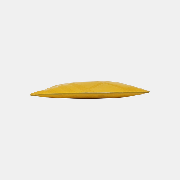 Calfskin Clutch Yellow