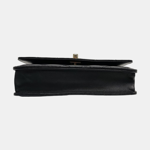 Authenticated pre-owned  TRENDY CC WOC Quilted Lambskin Black - Crossbody Bag at Looply
