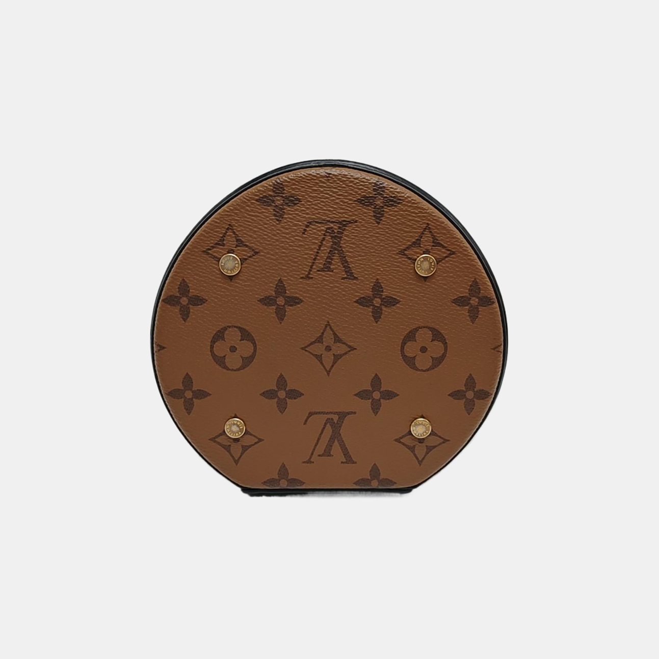 CANNES PM Monogram Coated Canvas Brown
