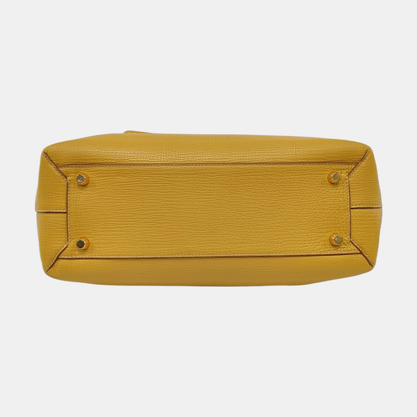 Arco Mini Calfskin Yellow