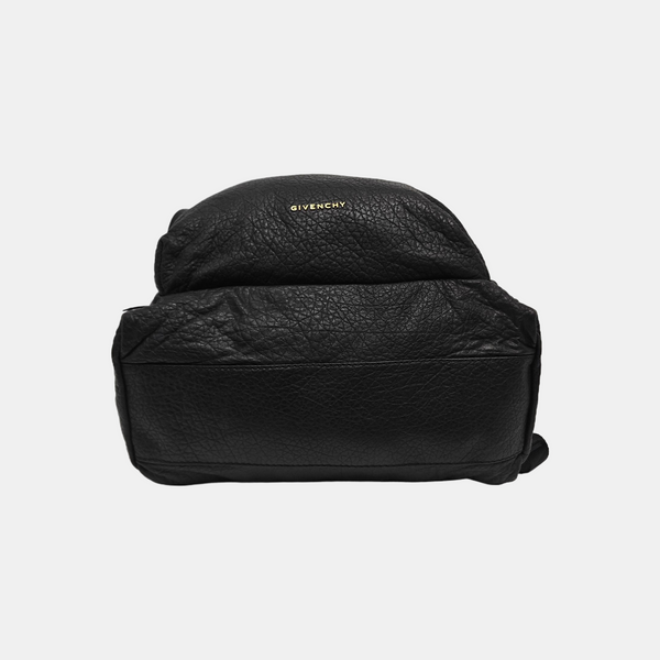 Leather Backpack Black