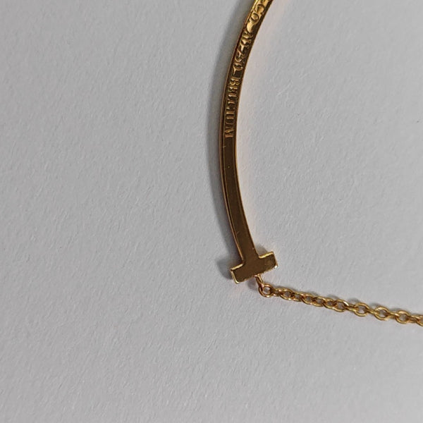 Tiffany T 18k Gold Necklace