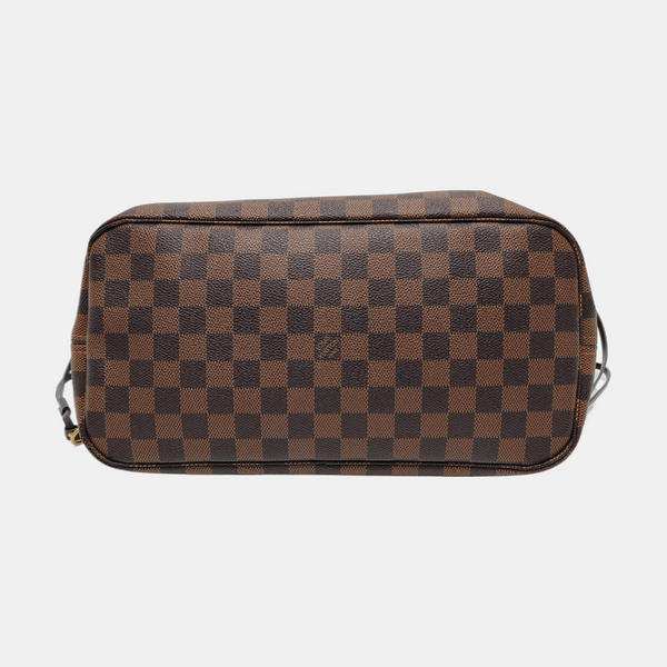 NEVERFULL MM Damier Ebene Coated Canvas Brown