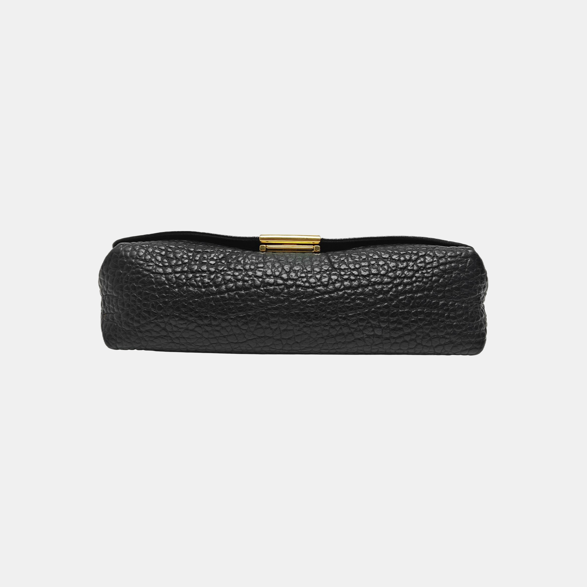 Langley Calfskin Black