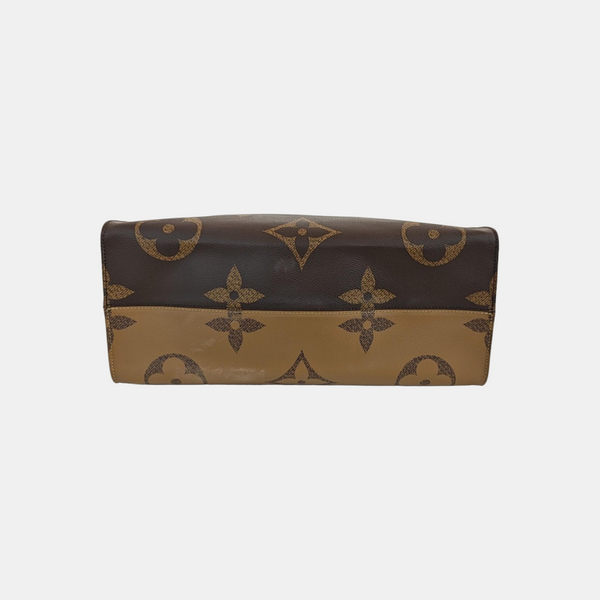 ONTHEGO GM Monogram Coated Canvas Brown
