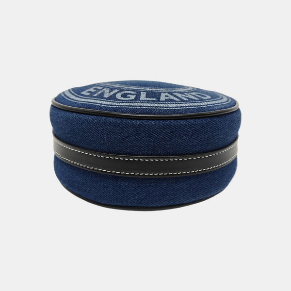 Fabric Crossbody Bag Blue
