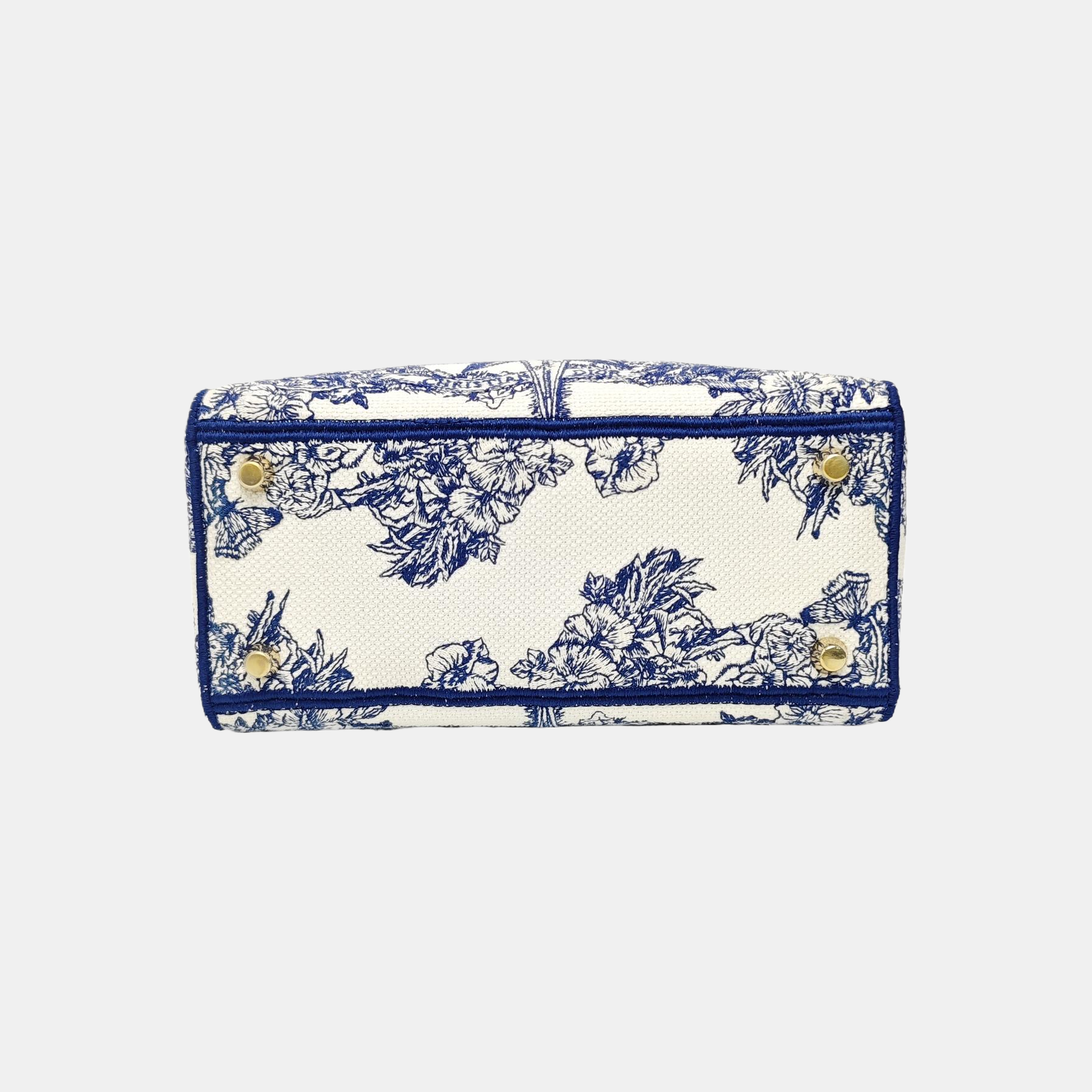 Lady D-Lite Medium Canvas Blue