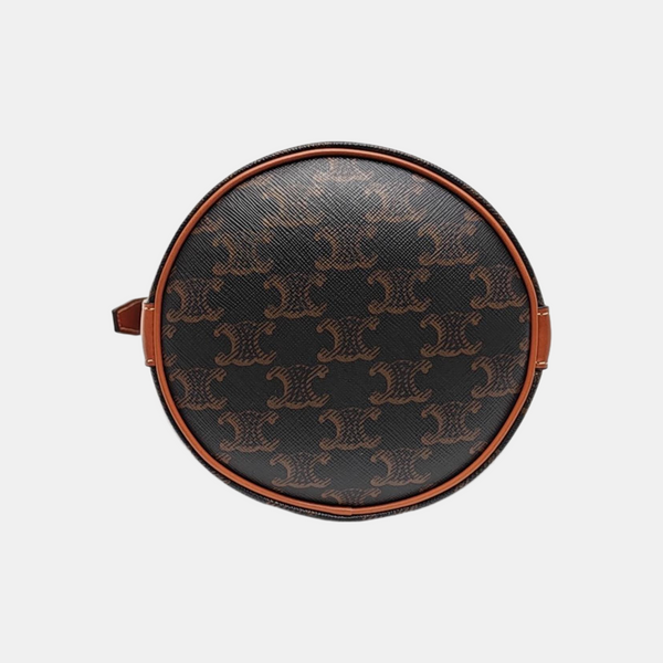 TRIOMPHE CANVAS Small Coated Canvas Brown