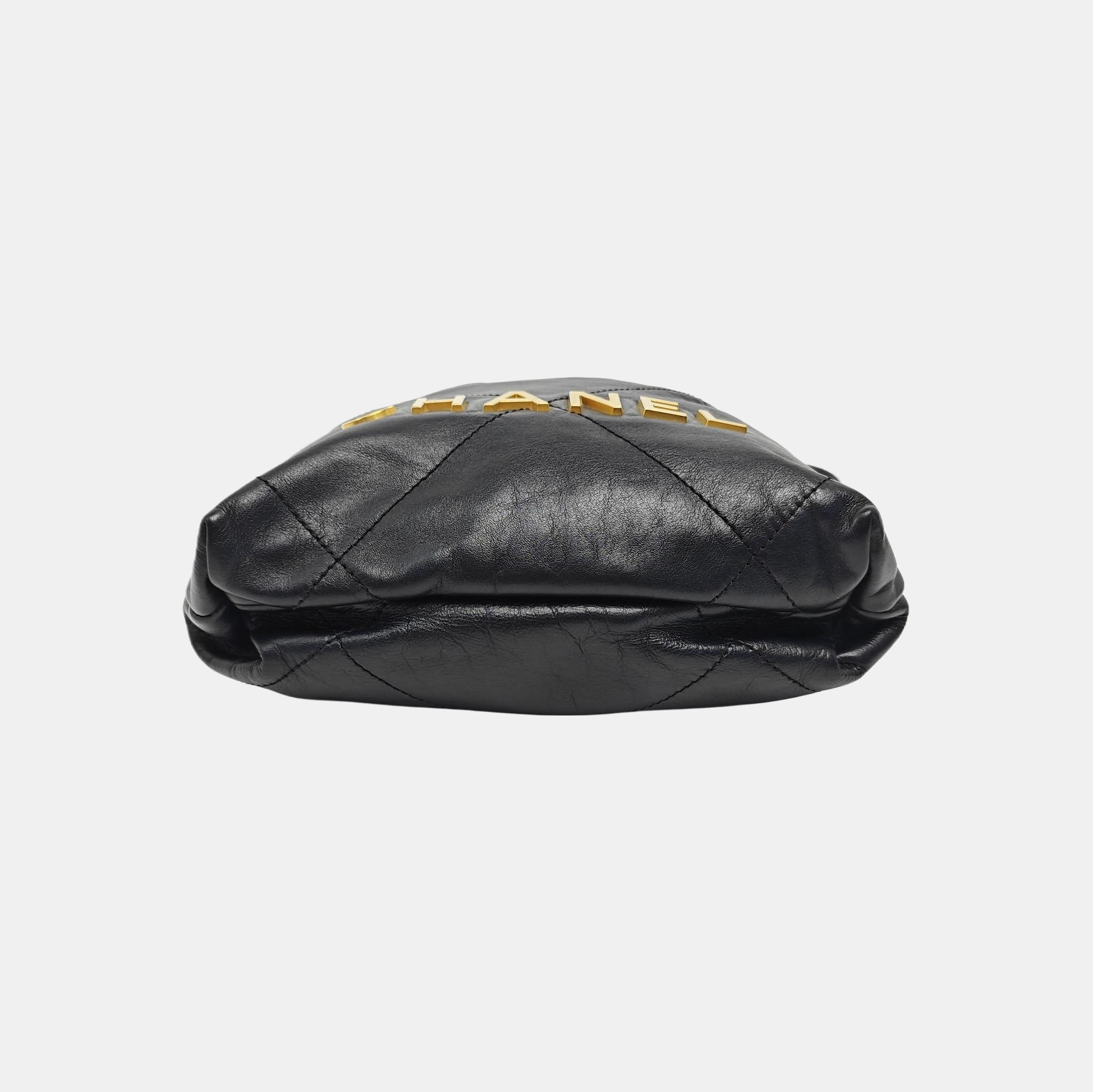 CHANEL 22 Mini Quilted Calfskin Black