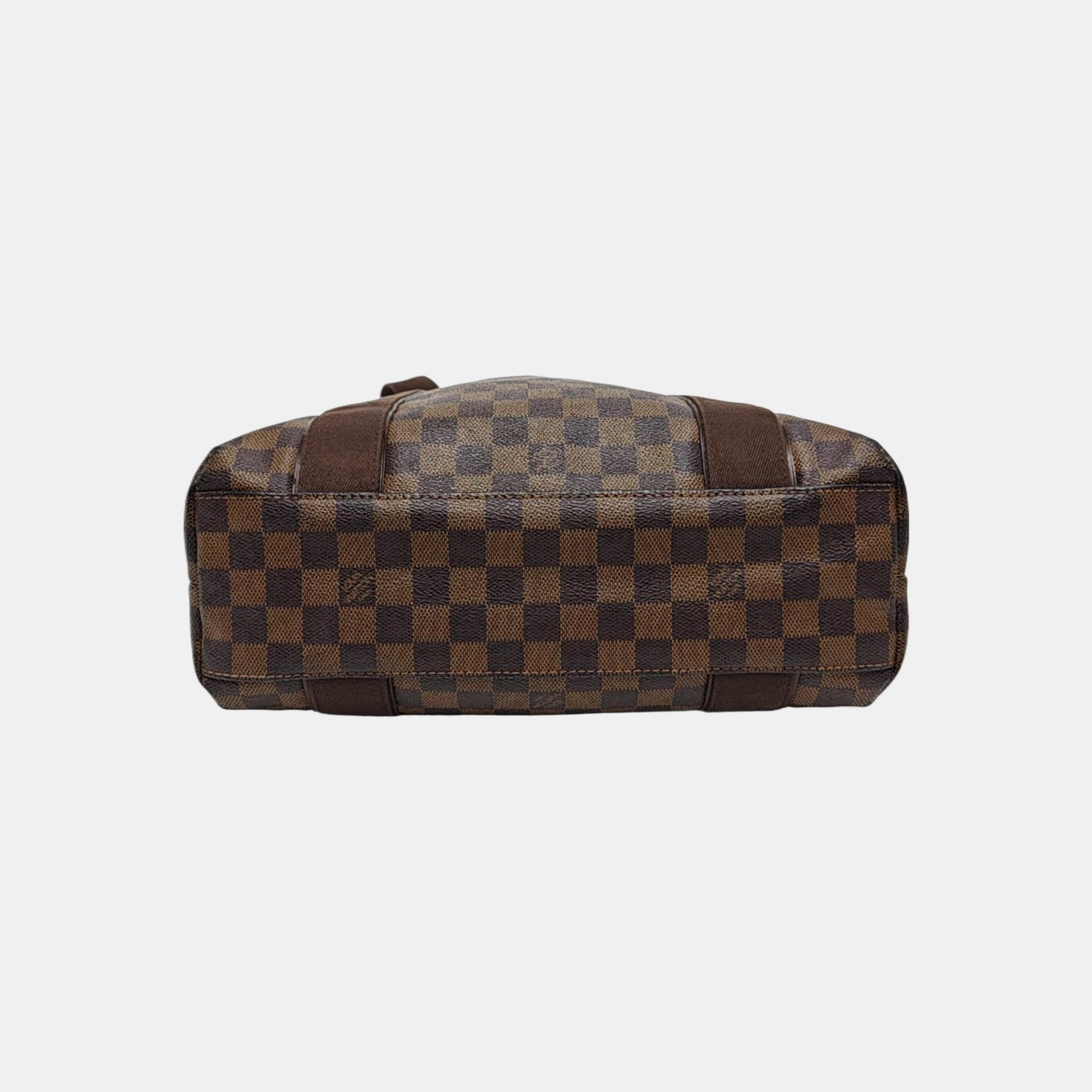 VINTAGE BEAUBOURG Damier Ebene Coated Canvas Brown