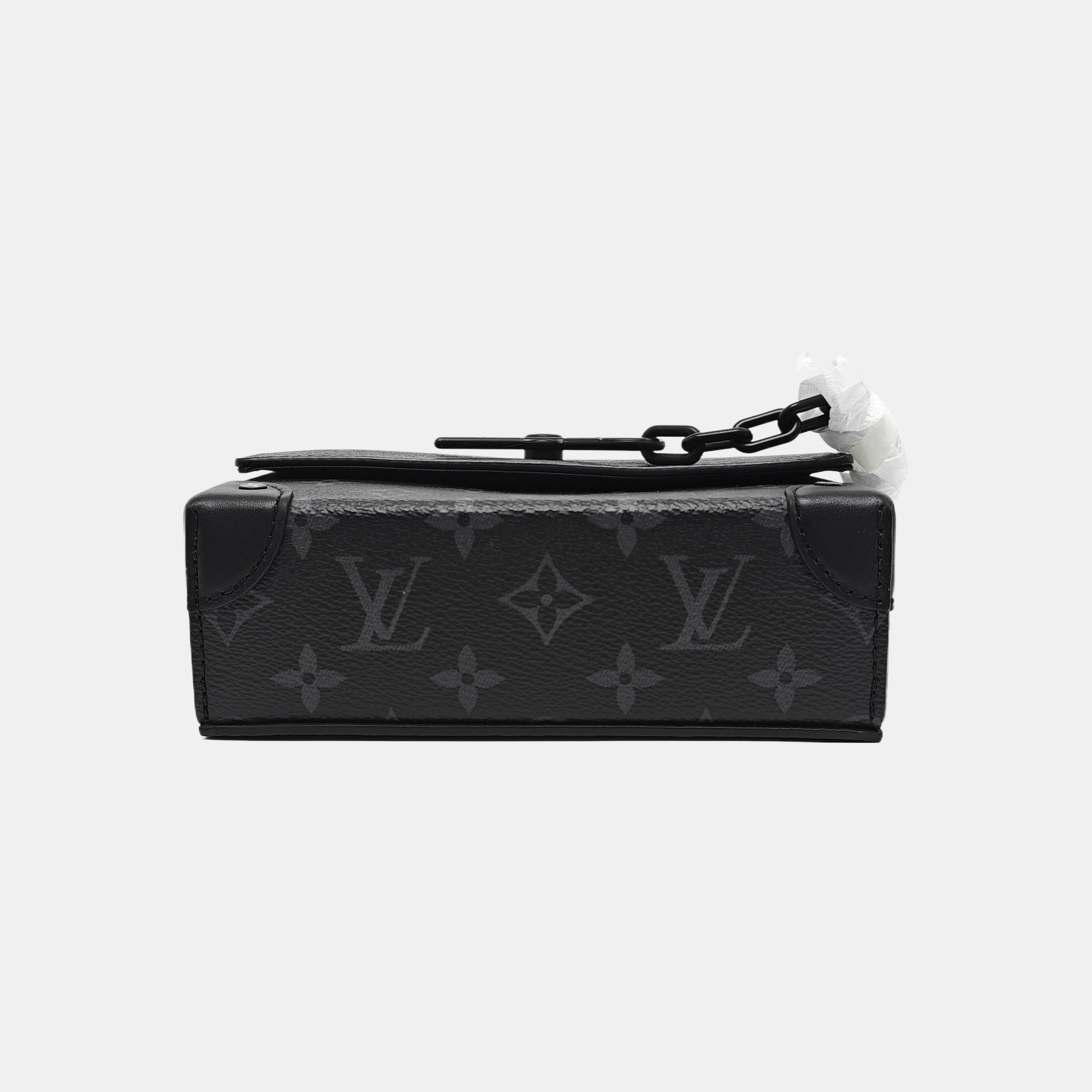 STEAMER Mini Monogram Coated Canvas Black