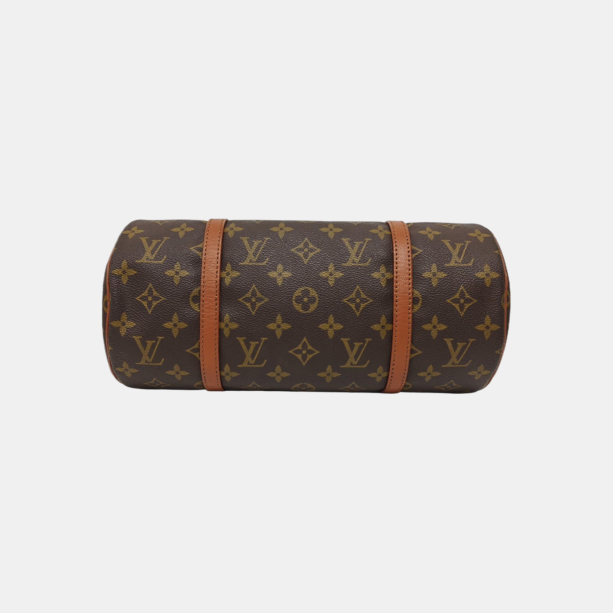 PAPILLON 30 Monogram Coated Canvas Brown