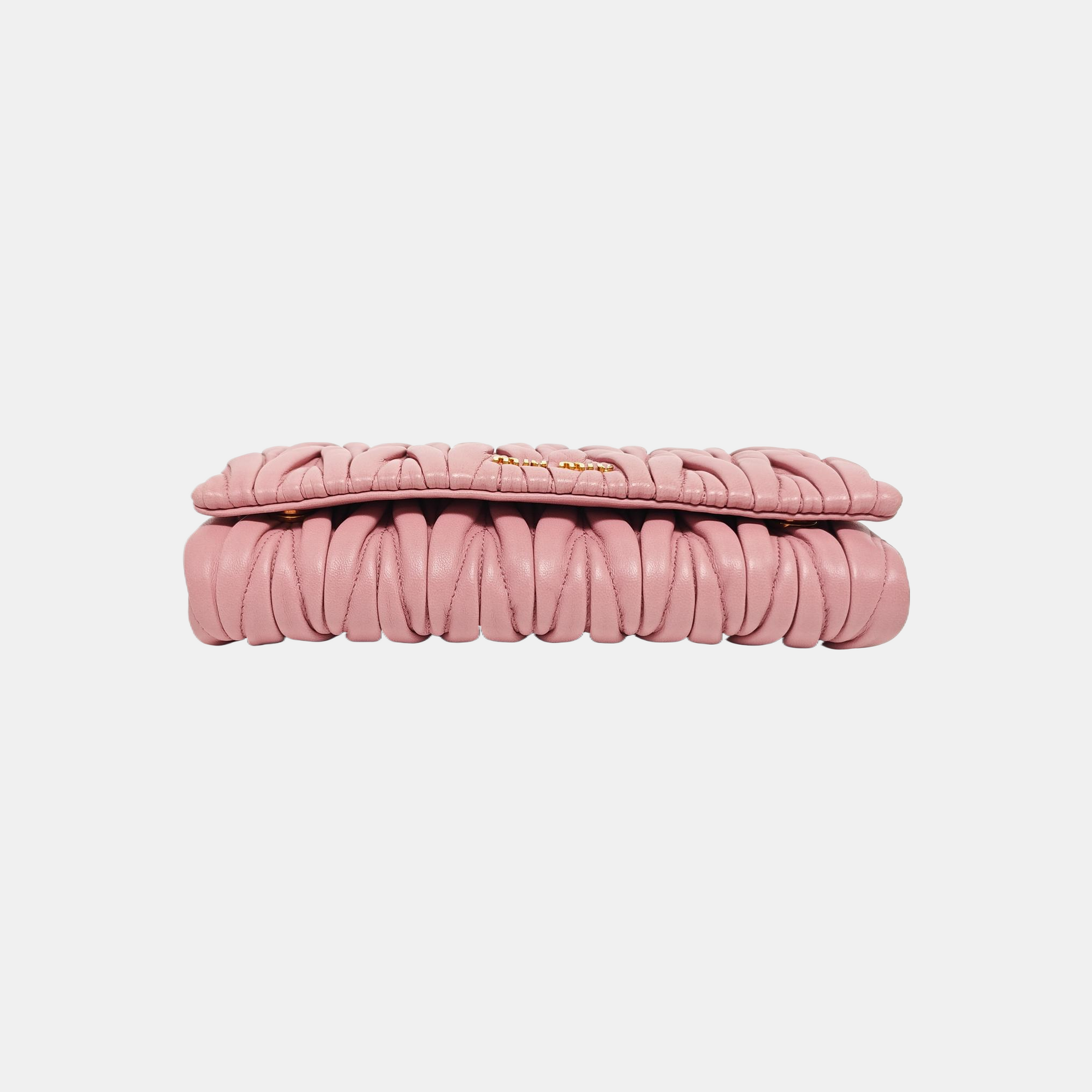 Quilted Lambskin Shoulder Bag Pink