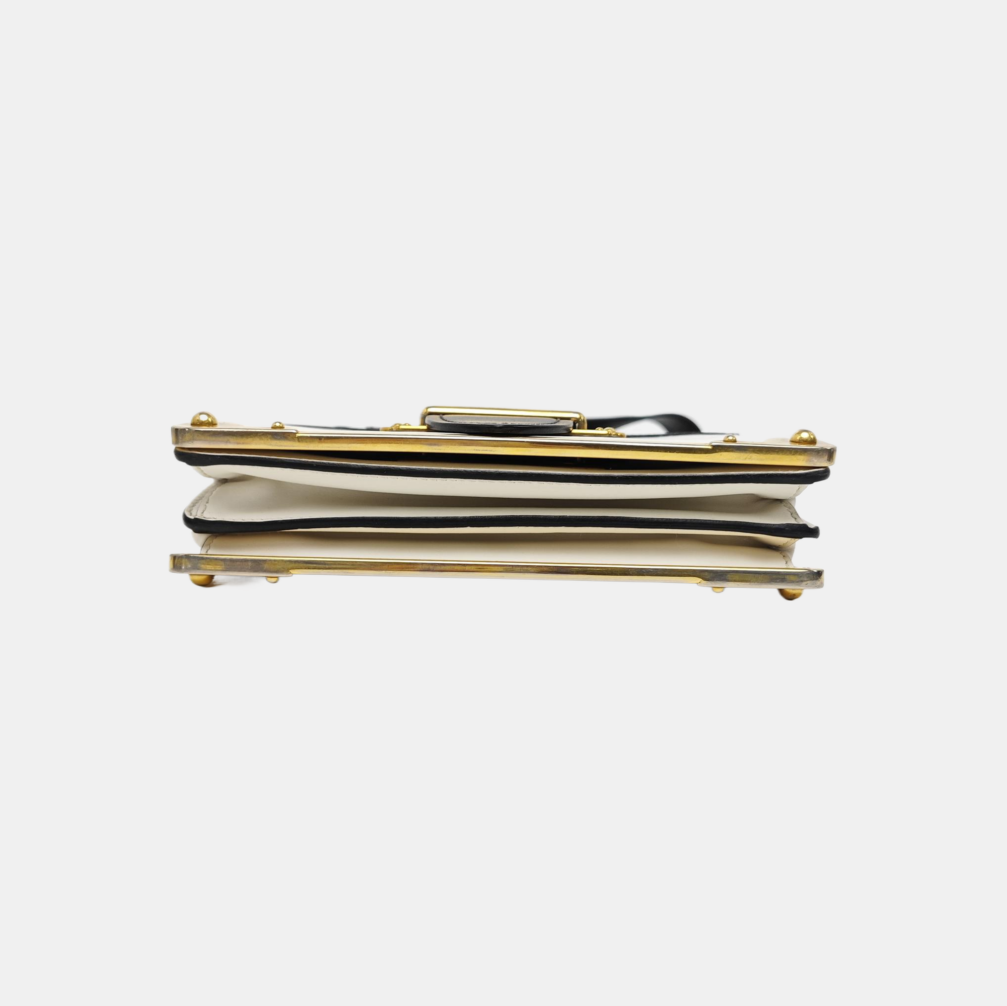 Cahier Saffiano Calfskin White