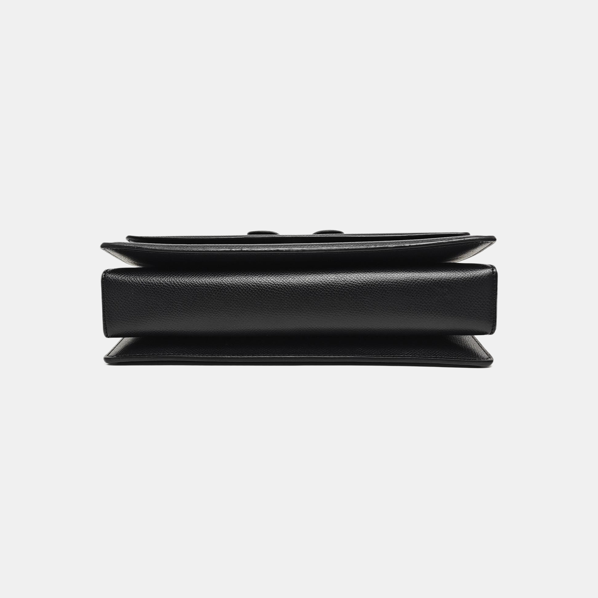 Ginny Medium Calfskin Black