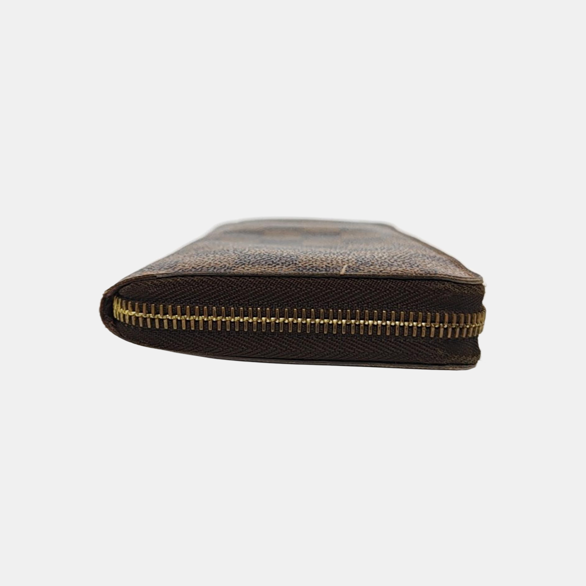BRAZZA Damier Ebene Coated Canvas Brown