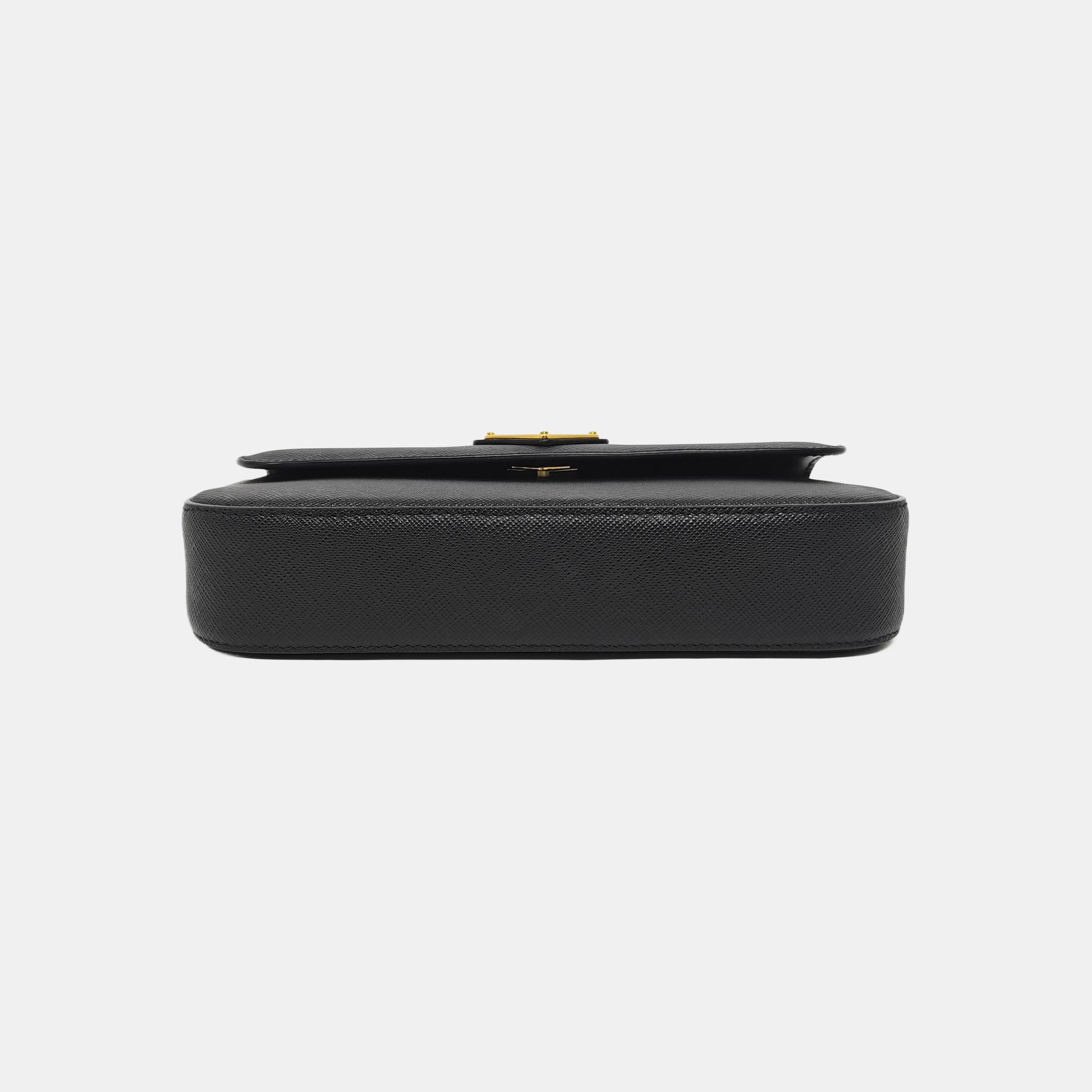 Calfskin Shoulder Bag Black