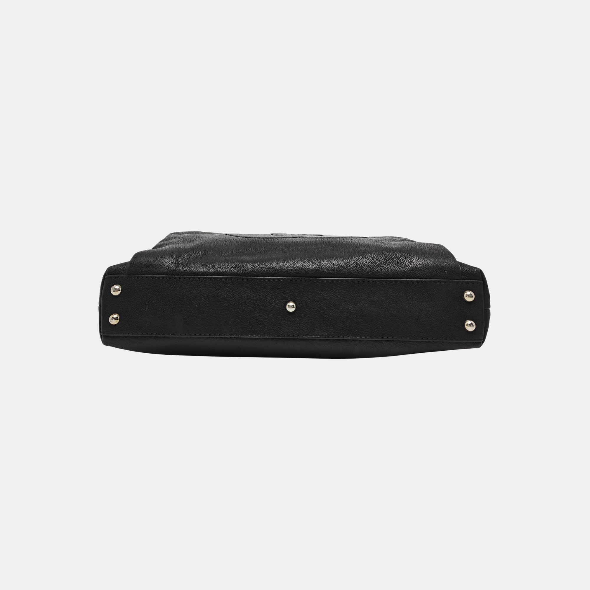 Quilted Calfskin Black