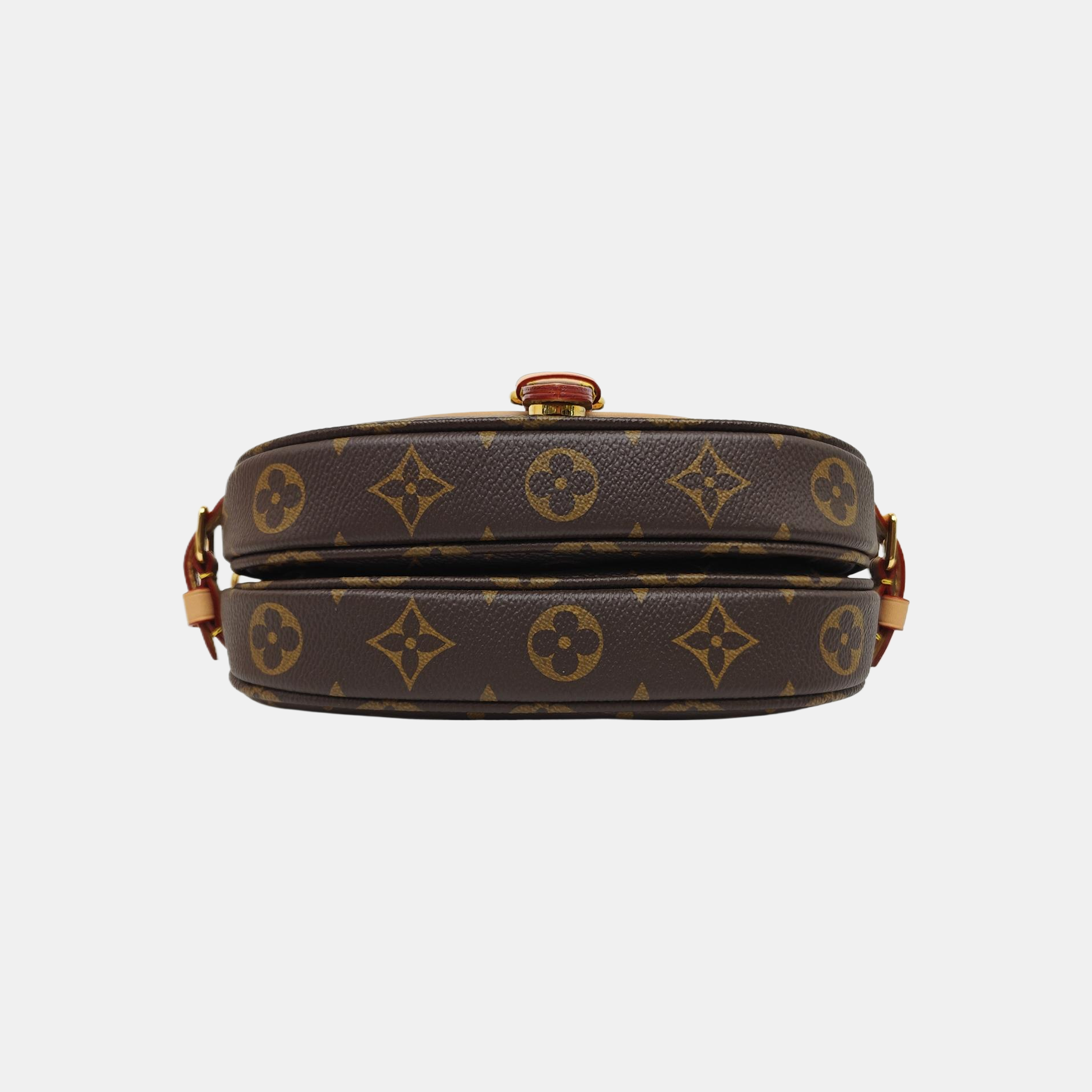 SAUMUR BB Monogram Coated Canvas Brown