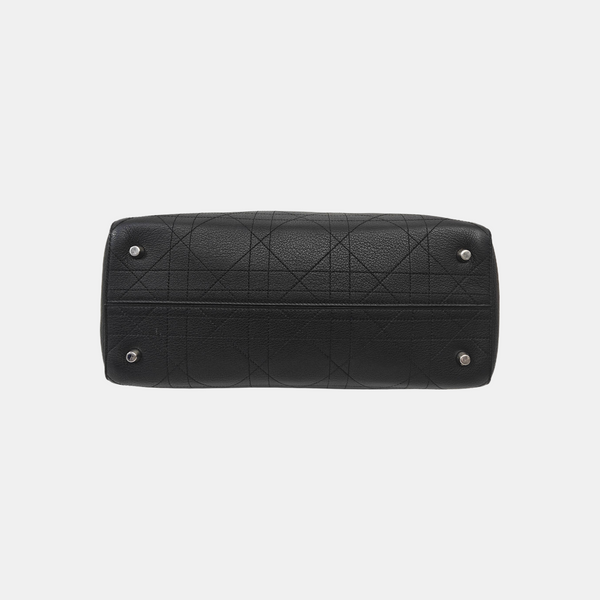 Nwts Ultra Med Quilted Calfskin Black