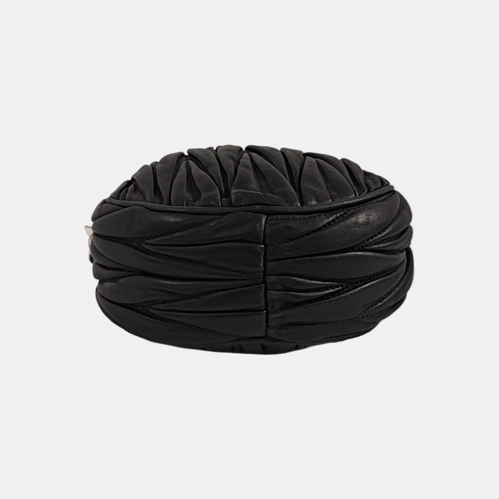 Matelassé Quilted Lambskin Black