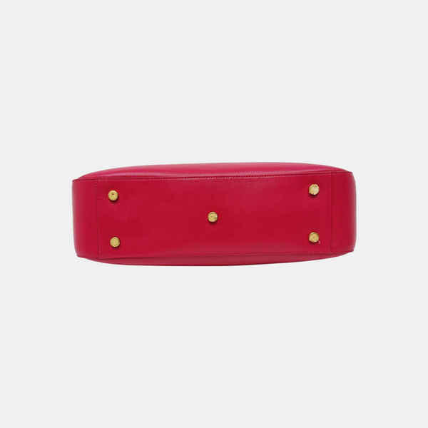 Calfskin Shoulder Bag Red