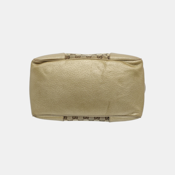 Bree Monogram Canvas Beige