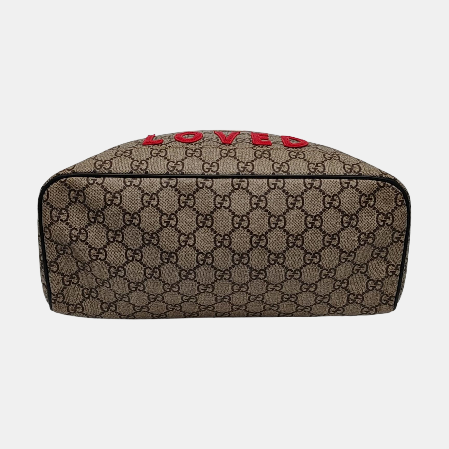 GG Supreme Monogram Coated Canvas Beige