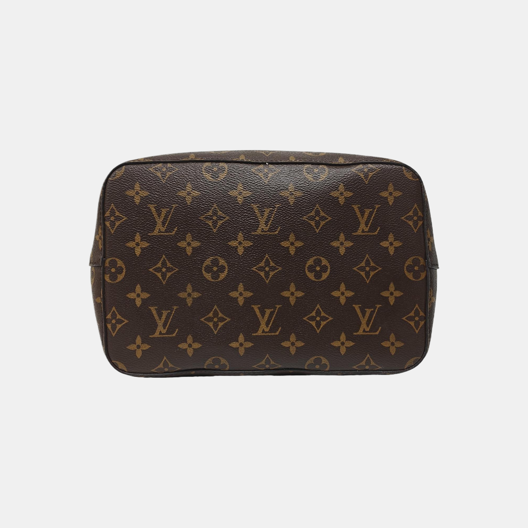 NÉONOÉ MM Monogram Coated Canvas Brown