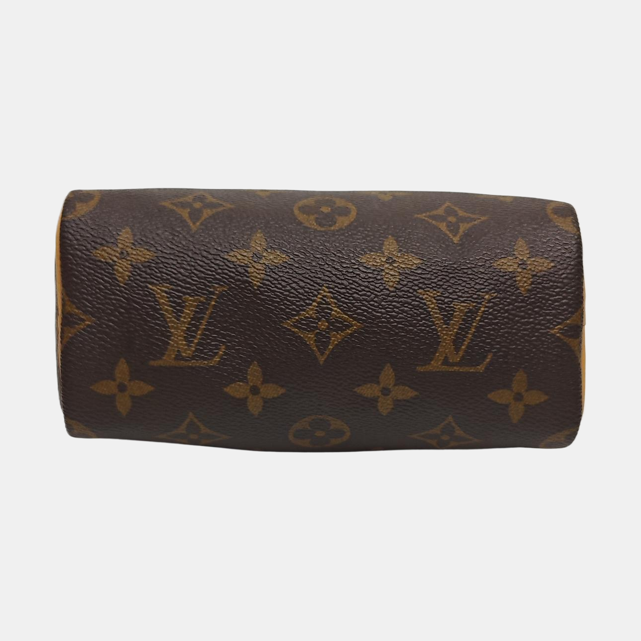 SPEEDY Nano Monogram Coated Canvas Brown