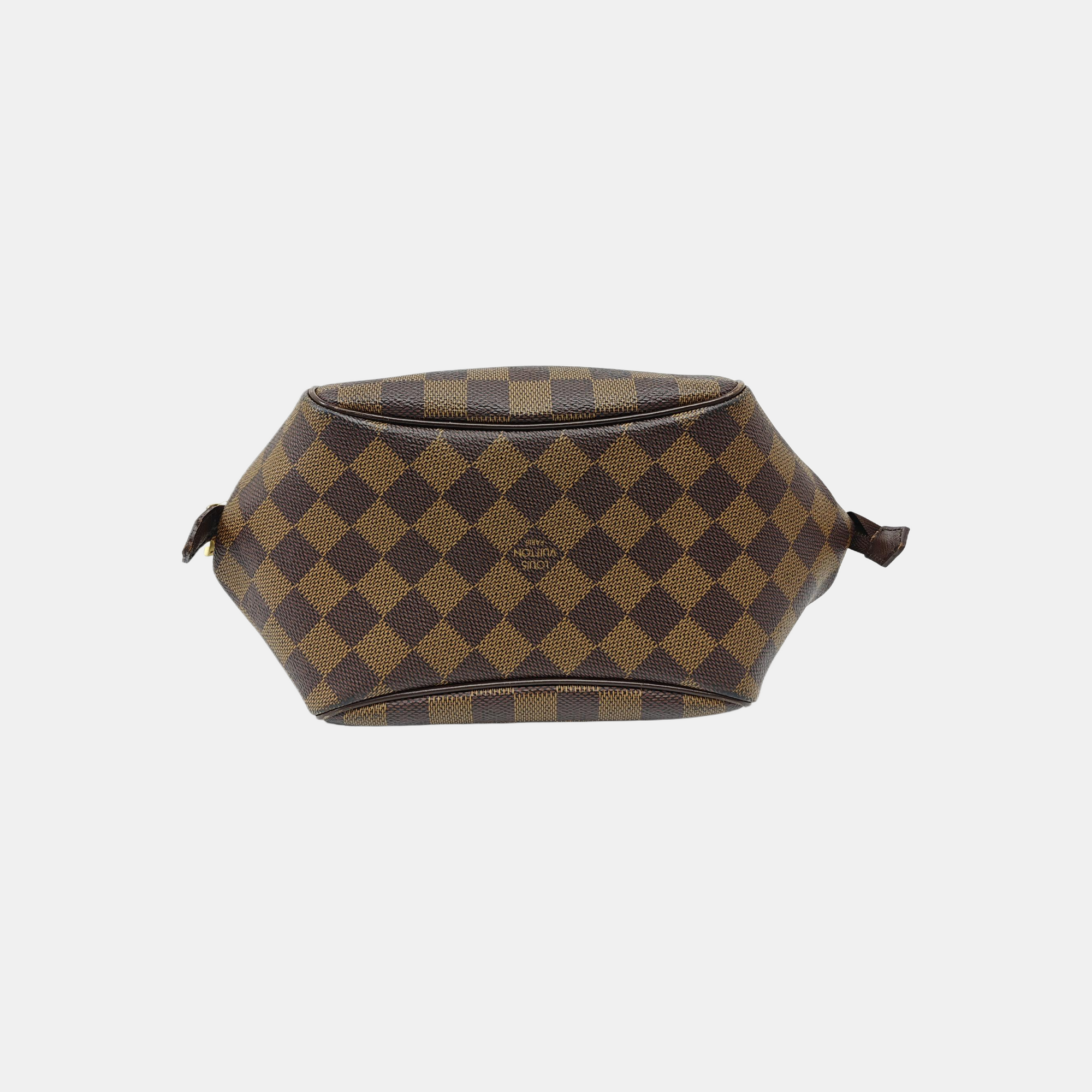 BELEM PM Damier Ebene Coated Canvas Brown