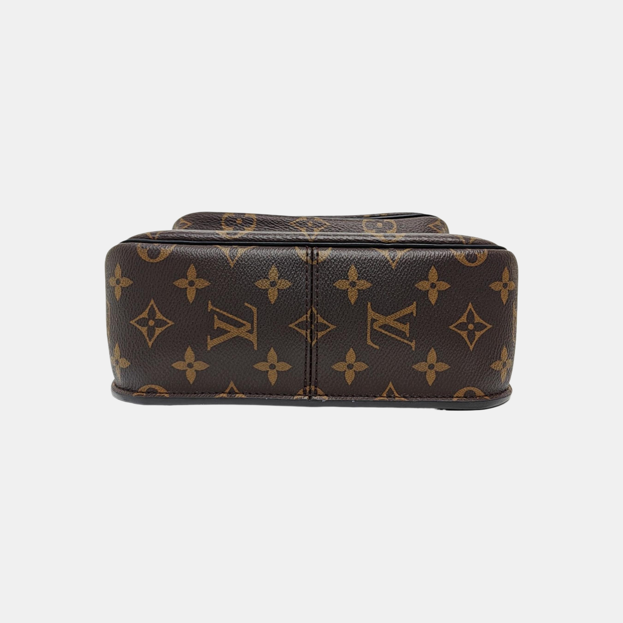 PASSY Monogram Coated Canvas Brown