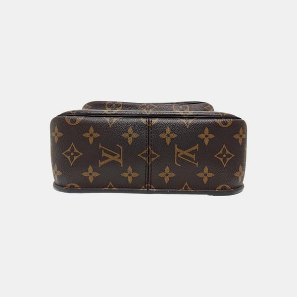 PASSY Monogram Coated Canvas Brown