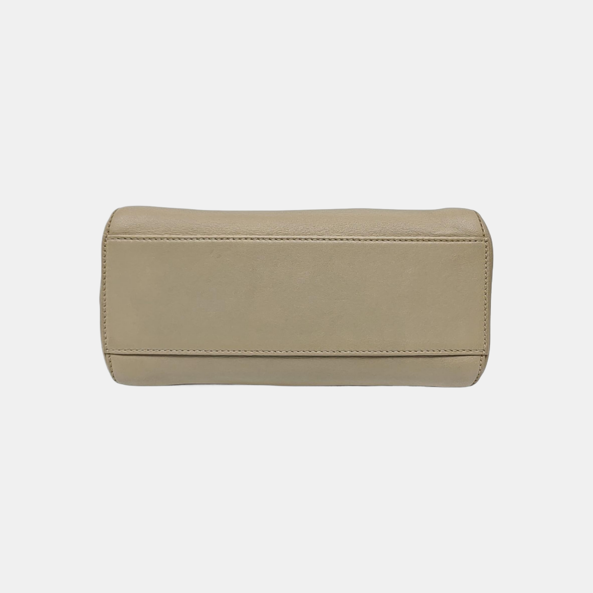 Peekaboo Mini Lambskin Gray