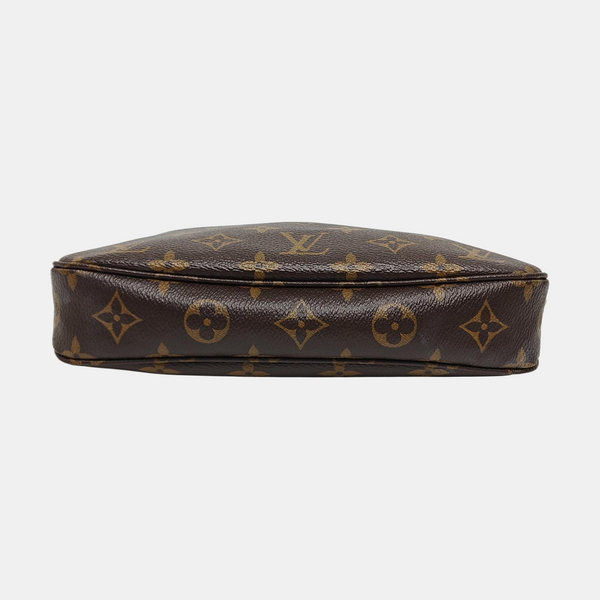 ACCESSOIRES Monogram Coated Canvas Brown