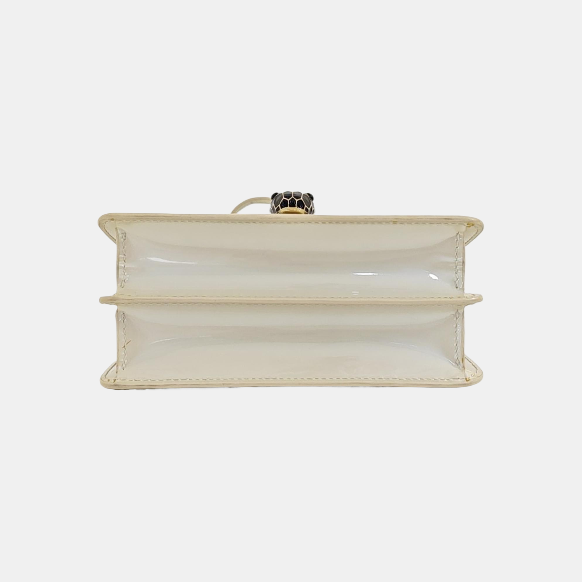SERPENTI FOREVER Small Calfskin White