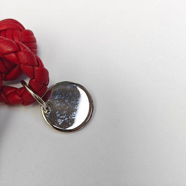 Leather Red Bracelet
