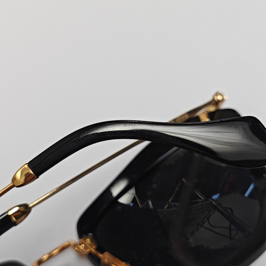 Synthetic Sunglasses Black