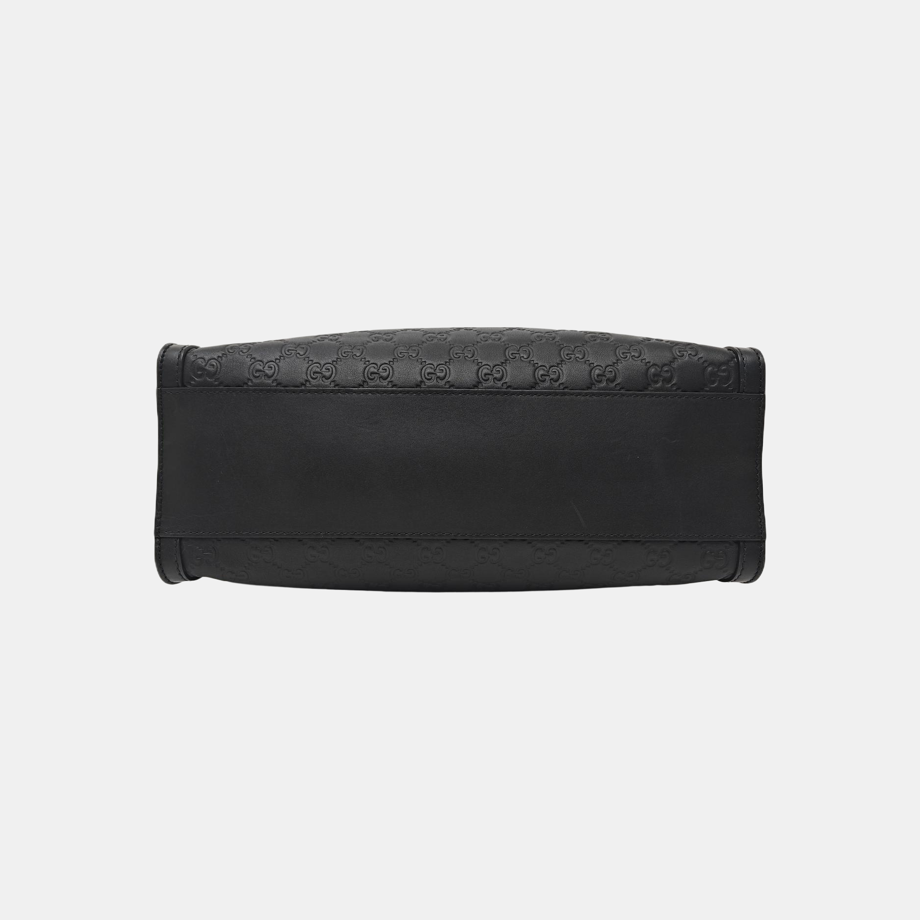 Padlock Medium Monogram Calfskin Black