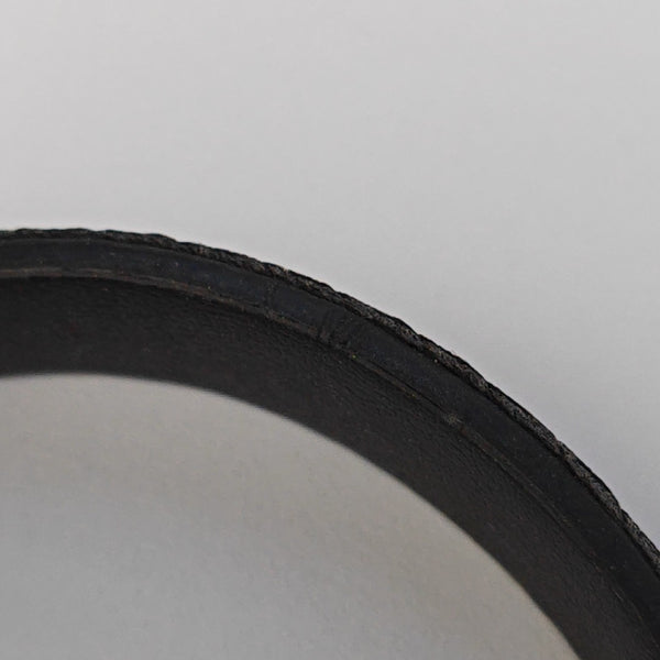 Fabric Black Bangle
