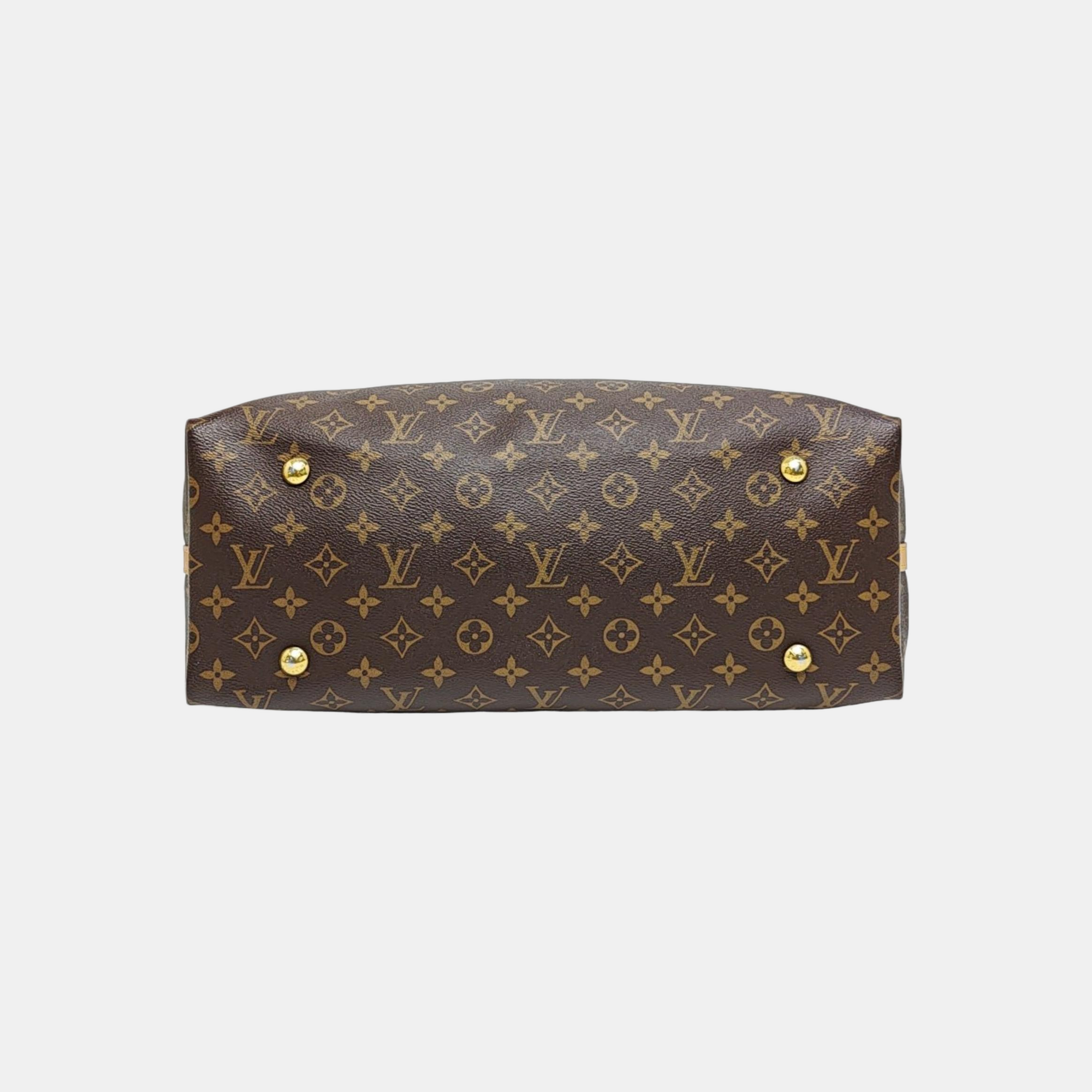 CARRYALL MM Monogram Coated Canvas Brown