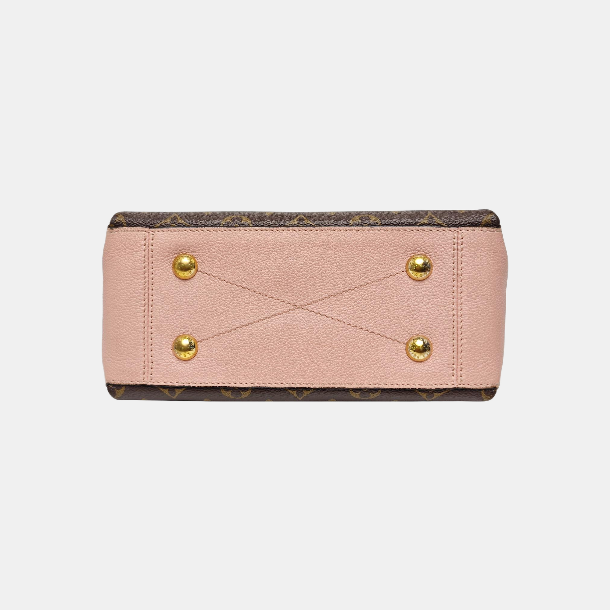 SURENE BB Monogram Coated Canvas Brown