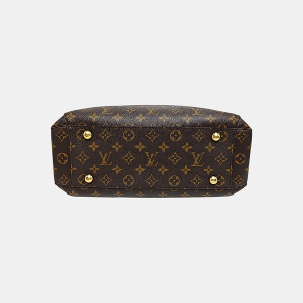 MONTAIGNE Monogram Coated Canvas Brown
