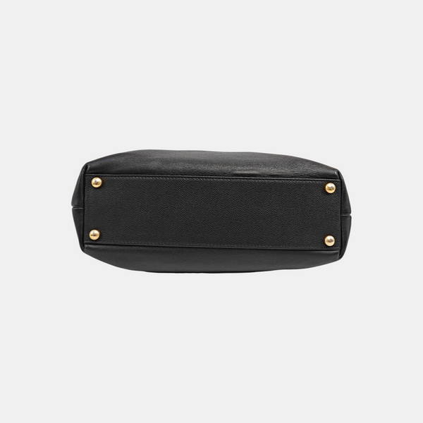 Quilted Calfskin Black
