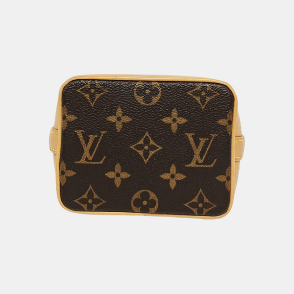 NOÉ Nano Monogram Coated Canvas Brown