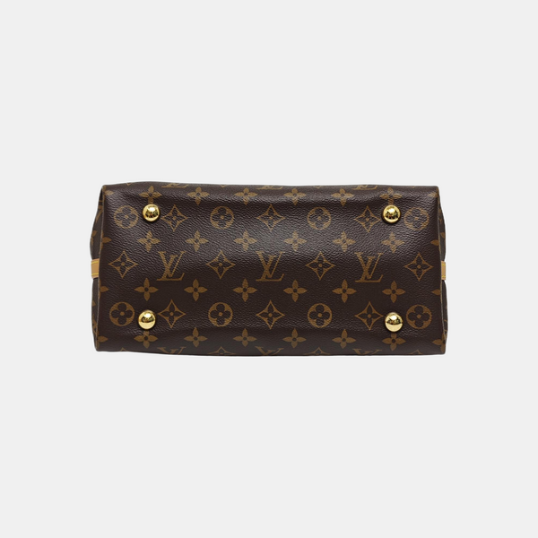 CARRYALL PM Monogram Coated Canvas Brown