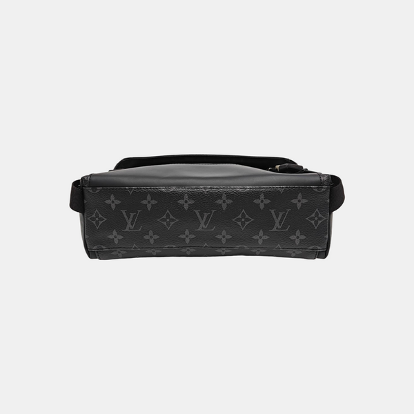 VOYAGER PM Monogram Coated Canvas Black