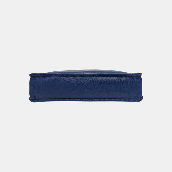 Suitcase Saffiano Calfskin Blue